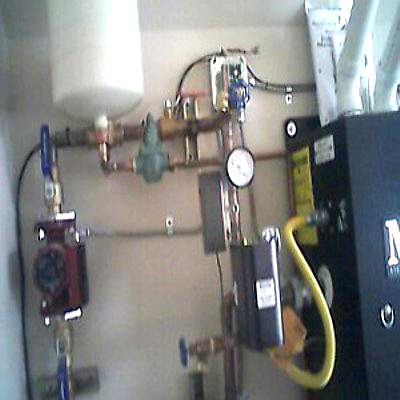 boiler set up