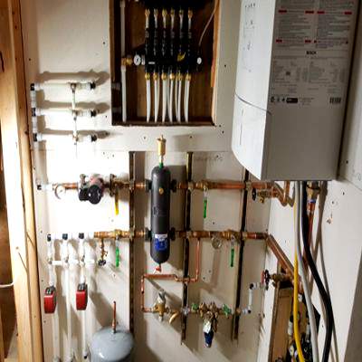 tankless water heater system