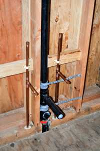 rough in plumbing